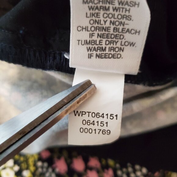 J. Jill 2 Live In Chino Ankle Pants Ditzy floral Tapered‎ leg stretch - Picture 6 of 12